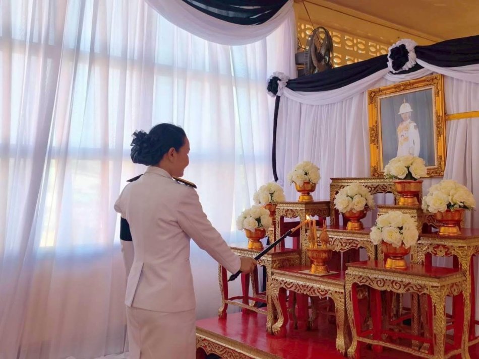 พิธีบำเพ็ญกุศล ในวาระครบ 15 วัน (ปัณรสมวาร) แห่งการสิ้นพระชนม์ ถวายเป็นพระกุศลแด่ สมเด็จพระเจ้าลูกเธอ เจ้าฟ้าพัชรกิติยาภา นเรนทราเทพยวดี กรมหลวงราชสาริณีสิริพัชร มหาวัชรราชธิดา ณ วัดศรีบุญเรือง บ้านบดมาด หมู่ที่ 11 ตำบลพอกน้อย อำเภอพรรณานิคม จังหวัดสกลนคร