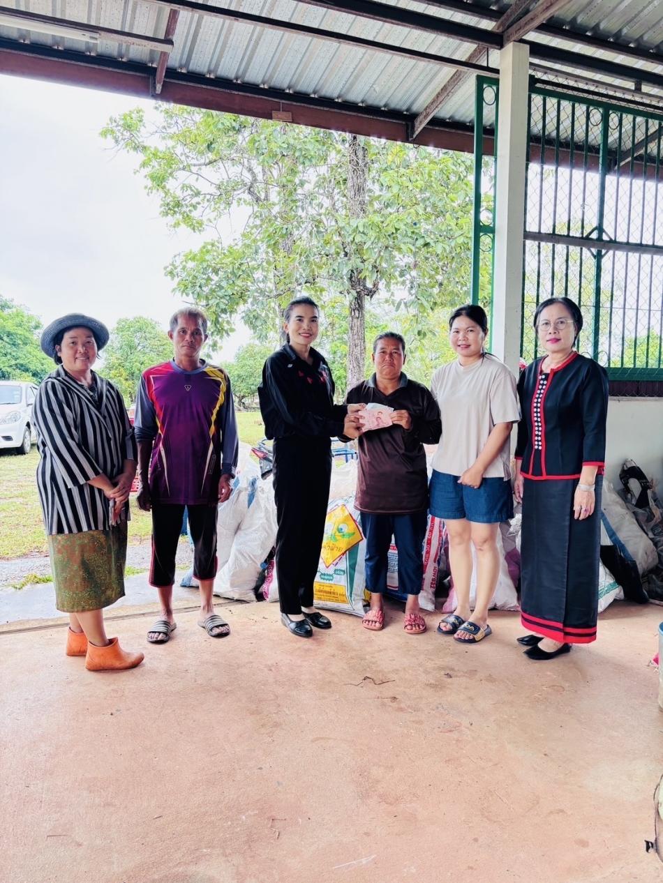 สำนักปลัด องค์การบริหารส่วนตำบลบะฮี ออกรับซื้อขยะรีไซเคิลในตำบลบะฮี  ตามโครงการธนาคารขยะองค์การบริหารส่วนตำบลบะฮี 